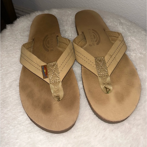 Rainbow Shoes - Women’s Rainbow Sandals Size: XLarge (US 8.5 - 9.5)